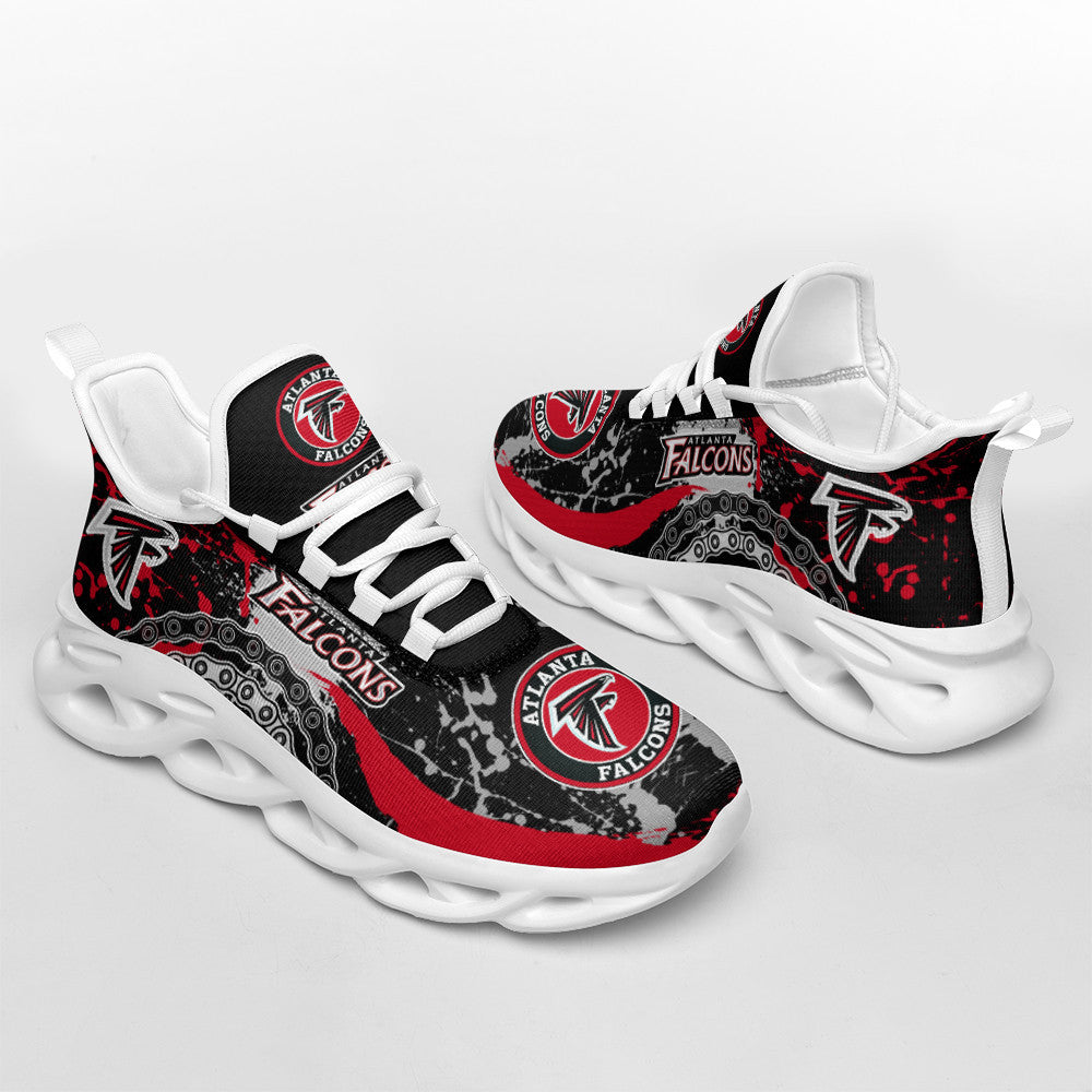 Atlanta Falcons NFL Max Soul Shoes Sneakers for Men And Women – NFL Football Fan Shoes, Team Sneakers - Image 4