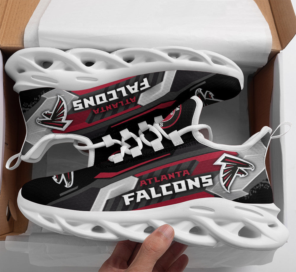 Atlanta Falcons NFL Max Soul ShoesSneakers for Men And Women – NFL Football Fan Shoes, Team Sneakers - Image 4