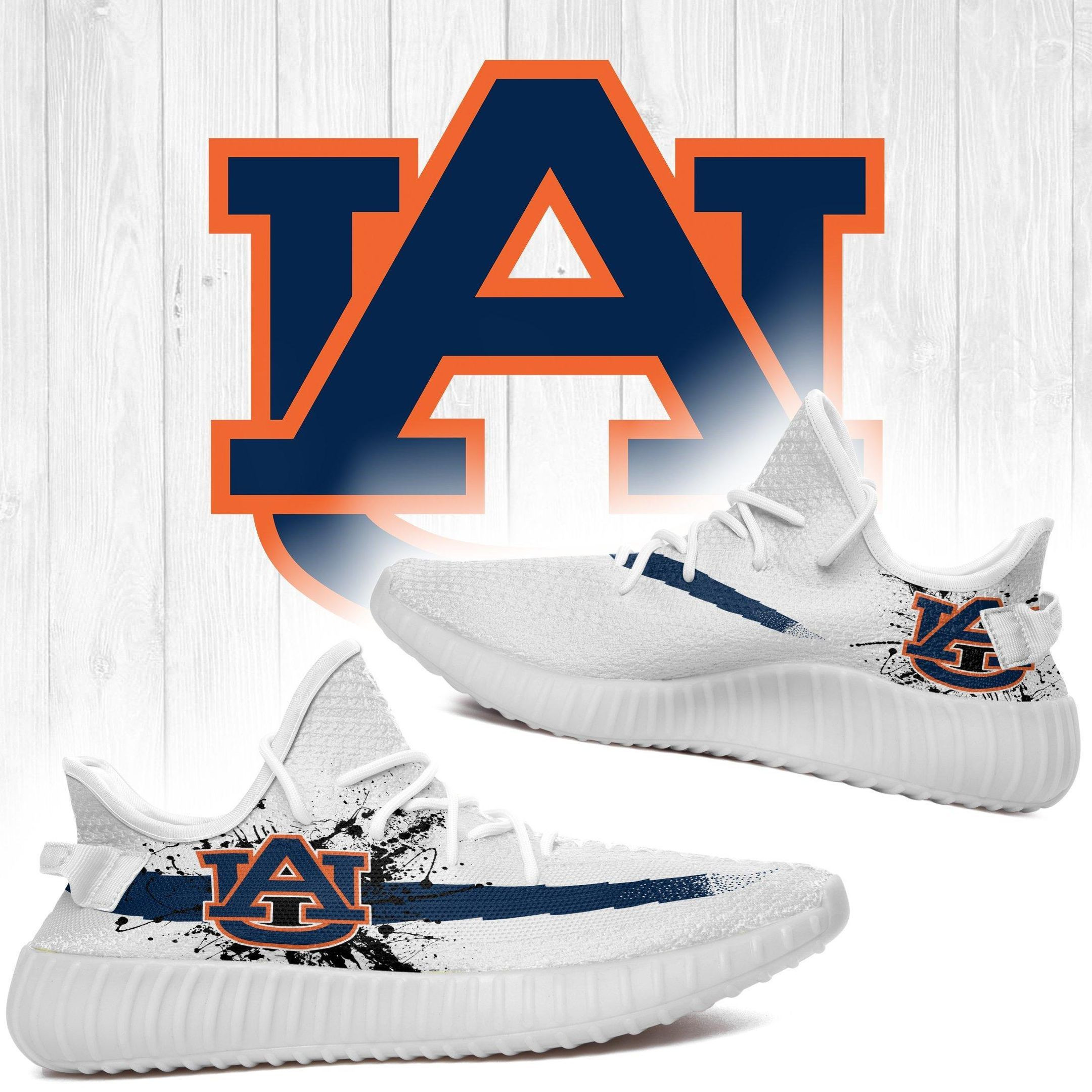 Auburn Tigers NCAA Teams Sport Shoes Sneakers