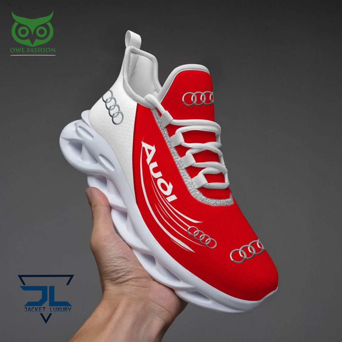 Audi Car Brand Max Soul Shoes Sneakers for Men And Women – Car Shoes, Racing Sneakers