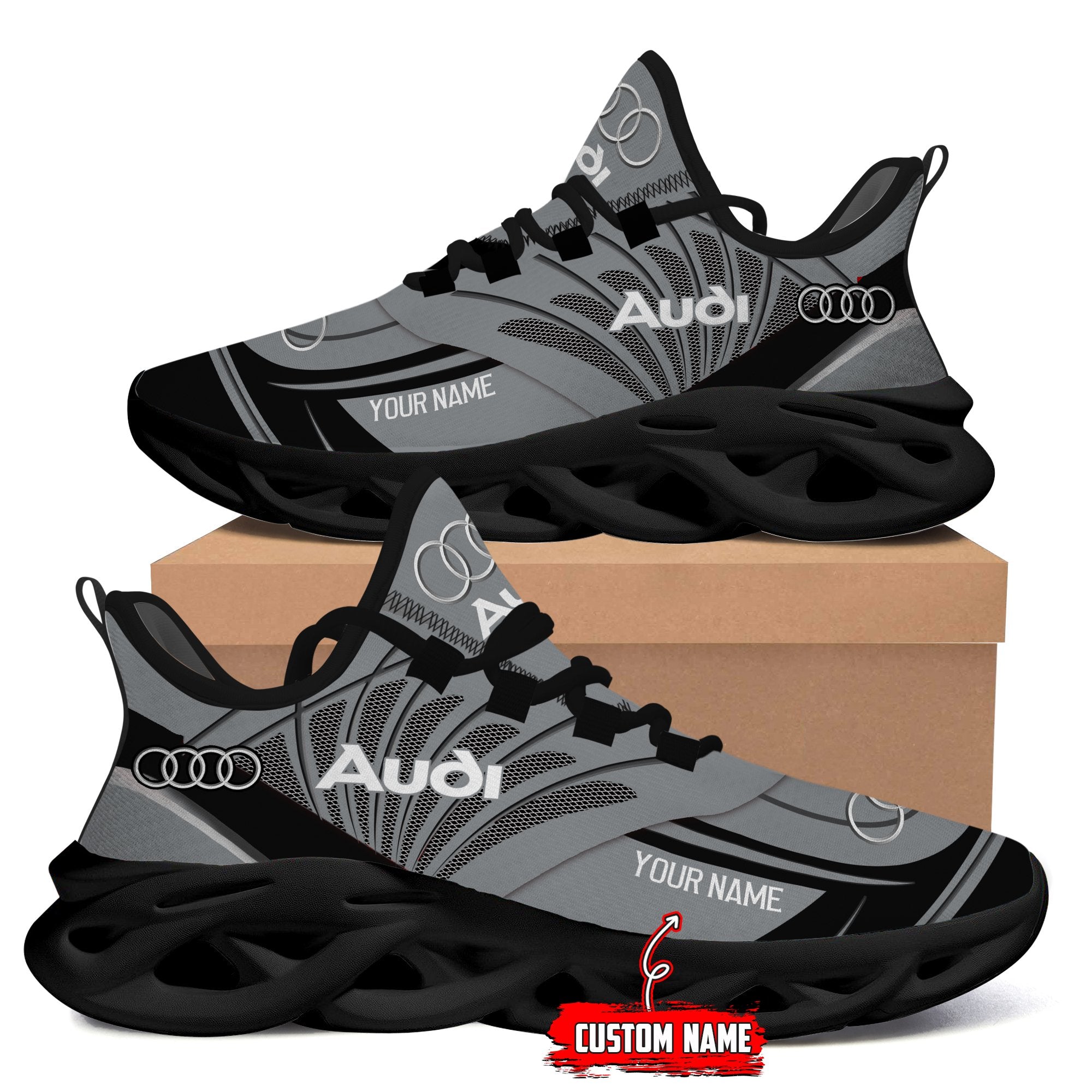 Audi Max Soul Shoes Sneakers for Men And Women – Car Shoes, Racing Sneakers