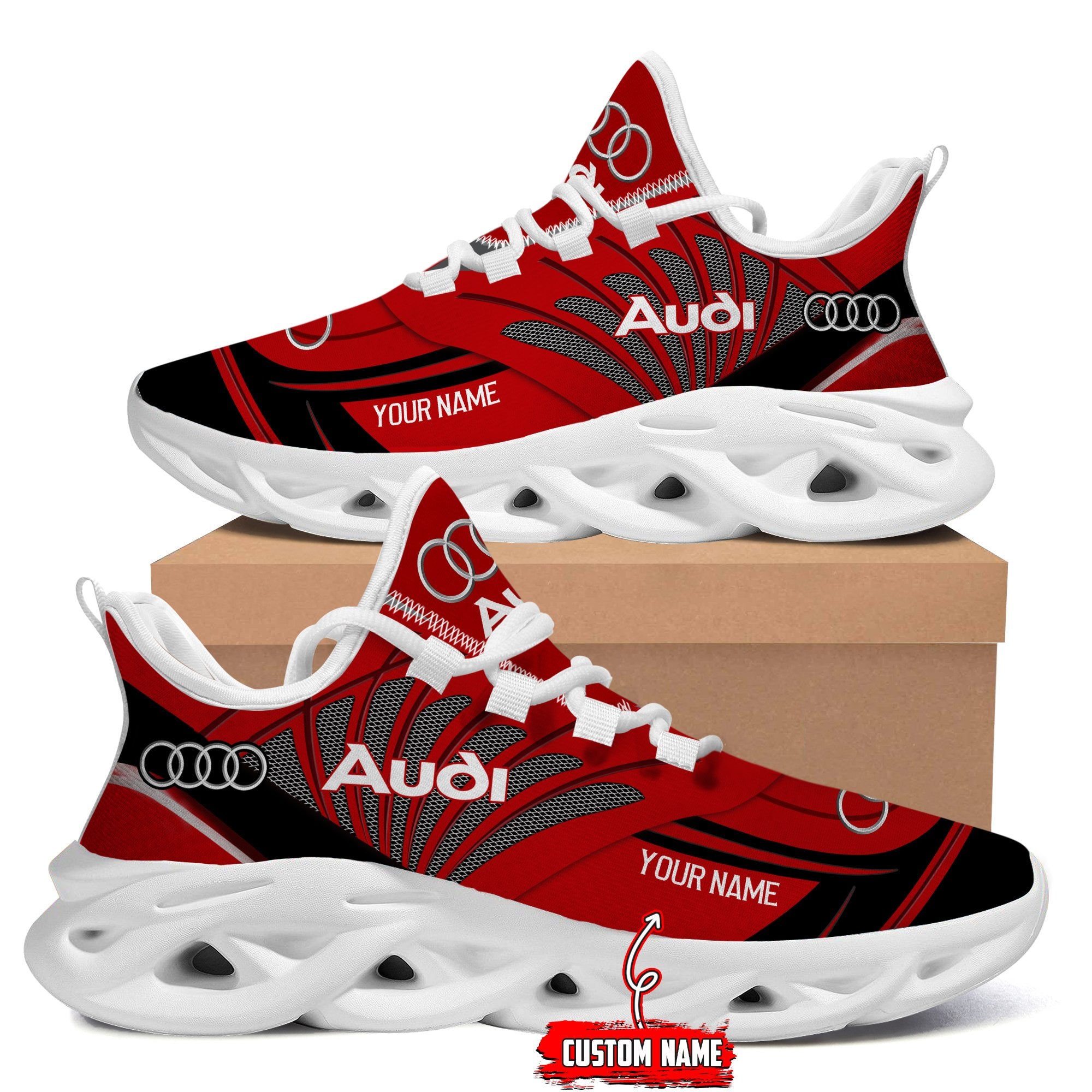Audi Max Soul Shoes Sneakers for Men And Women – Car Shoes, Racing Sneakers