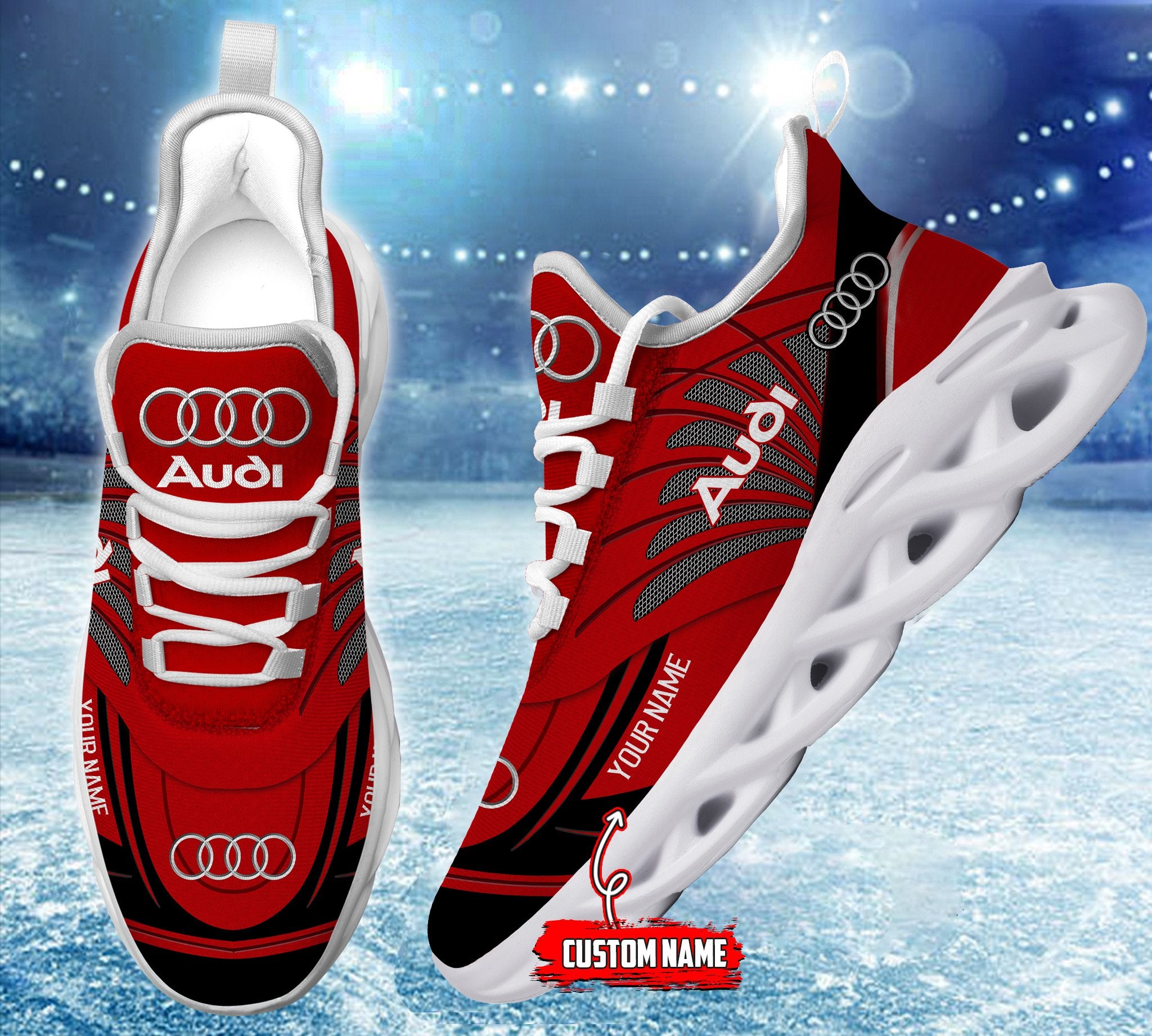 Audi Max Soul Shoes Sneakers for Men And Women – Car Shoes, Racing Sneakers - Image 5