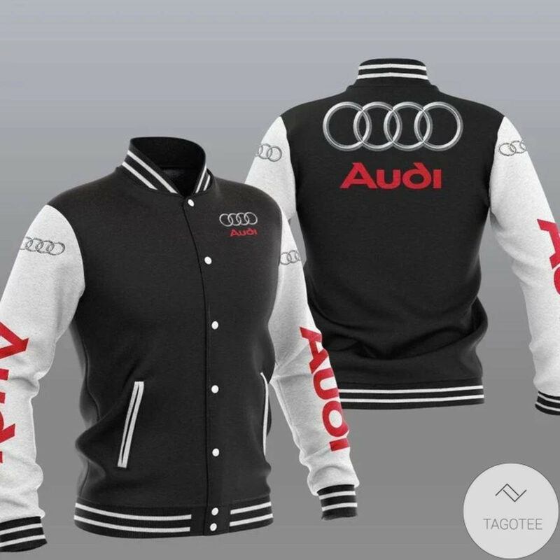 Audi Varsity Baseball Jacket for Men & Women | Vehicle Brand Fan Gift