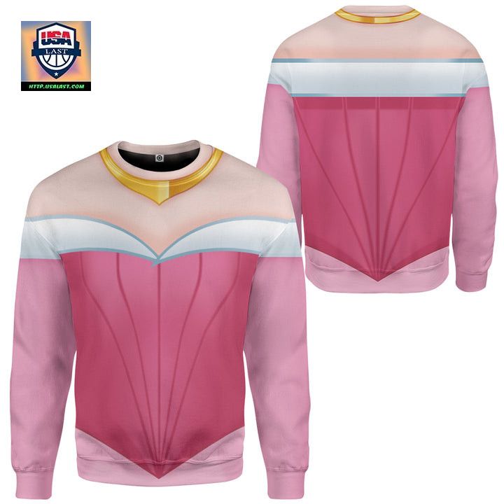 Aurora Princess Sleeping Beauty Disney Costume Ugly Christmas Sweater