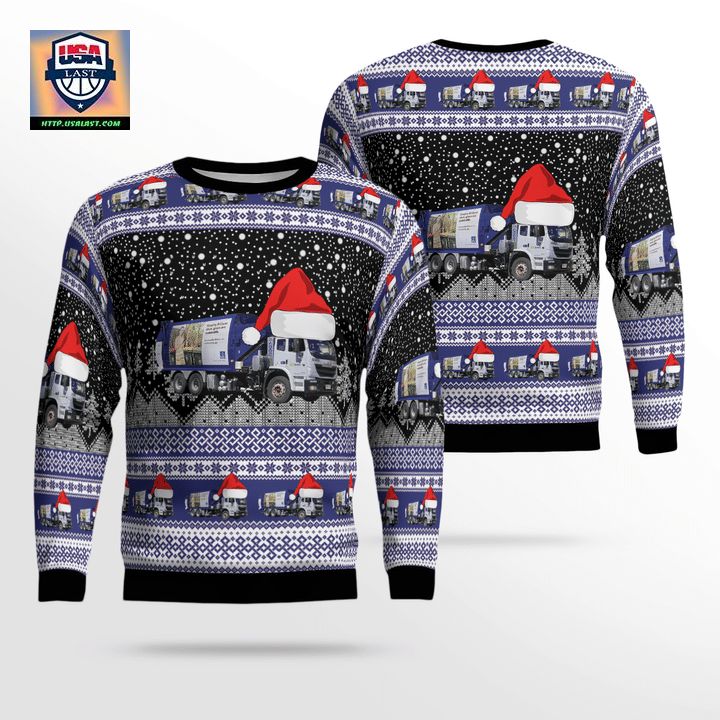 Australian Suez Waste Collection Trucks Sweater 3D