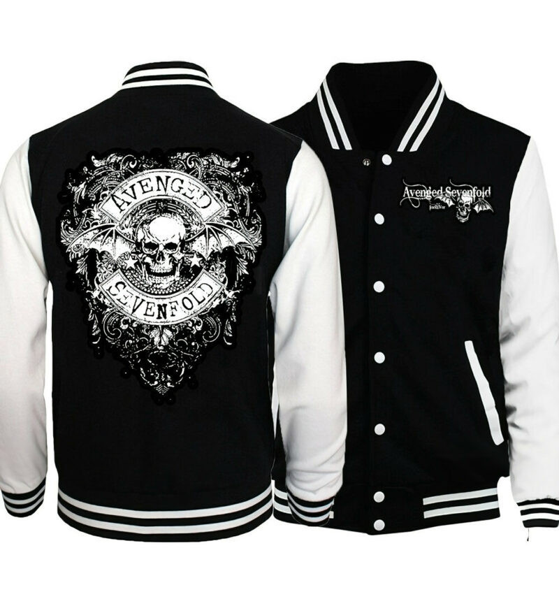 Avenged Sevenfold Fashion Baseball Jacket for Men & Women | Music Fan Gift