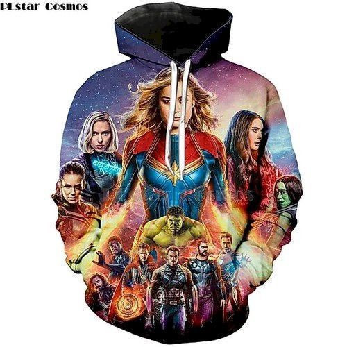 AVENGERS 3D All Over Print Hoodie & Zip Hoodie