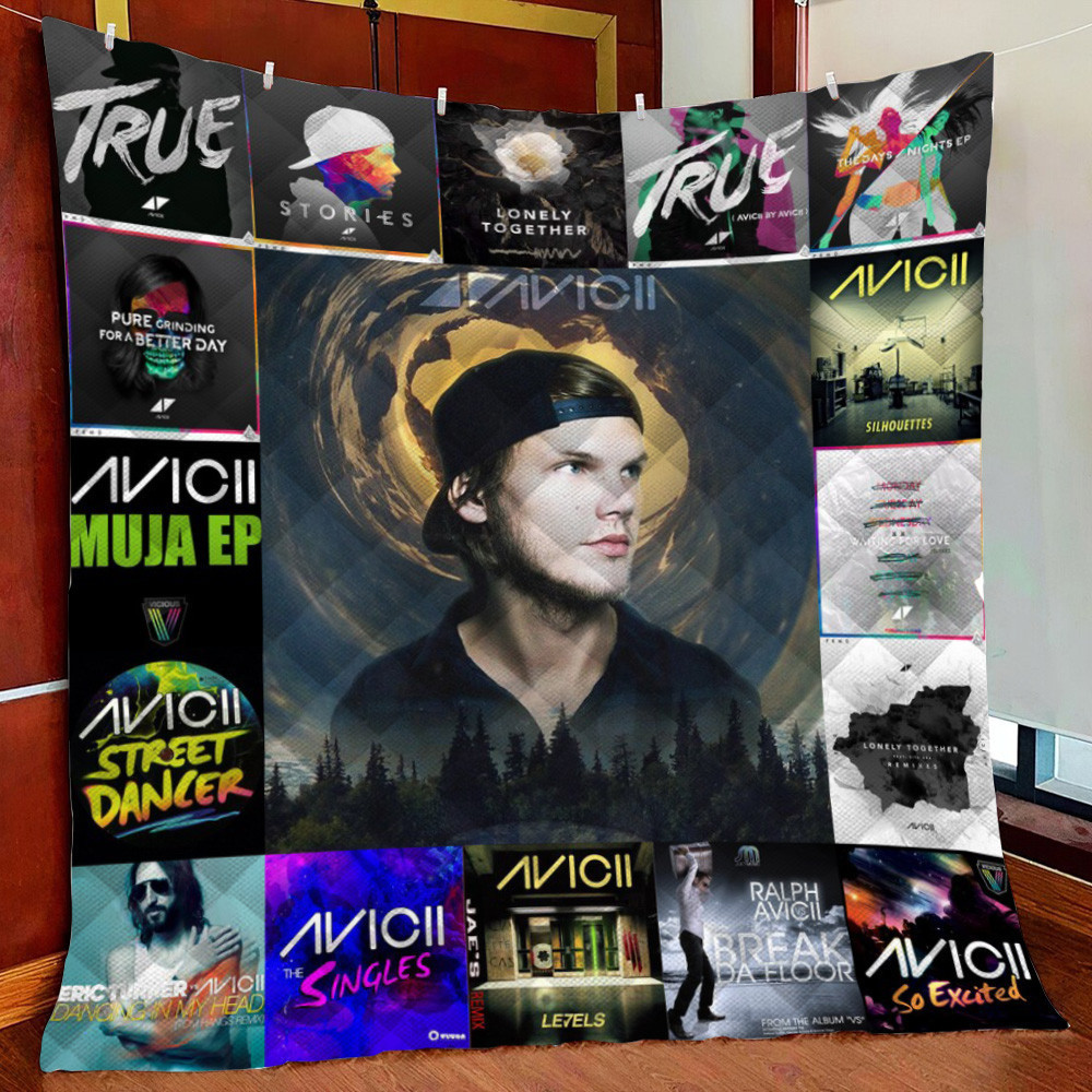 Avicii Fleece Blanket Quilt Blanket