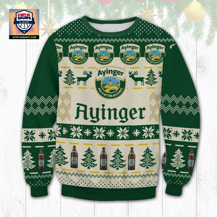 Ayinger Brewery Ugly Christmas Sweater