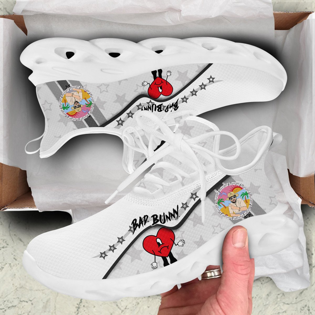 Bad Bunny Max Soul Shoes Sneakers for Men And Women – Casual Shoes, Streetwear Shoes - Image 3