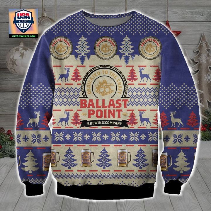 Ballast Point Brewing Ugly Christmas Sweater