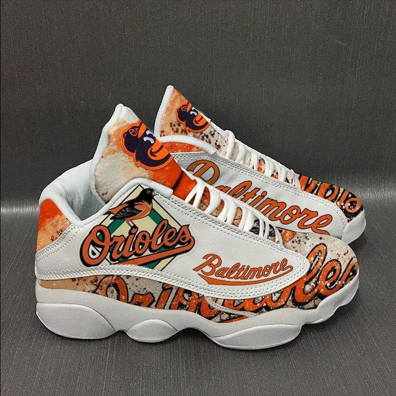 Baltimore Orioles Baseball Team Mlb Jd13 Sneaker Shoes