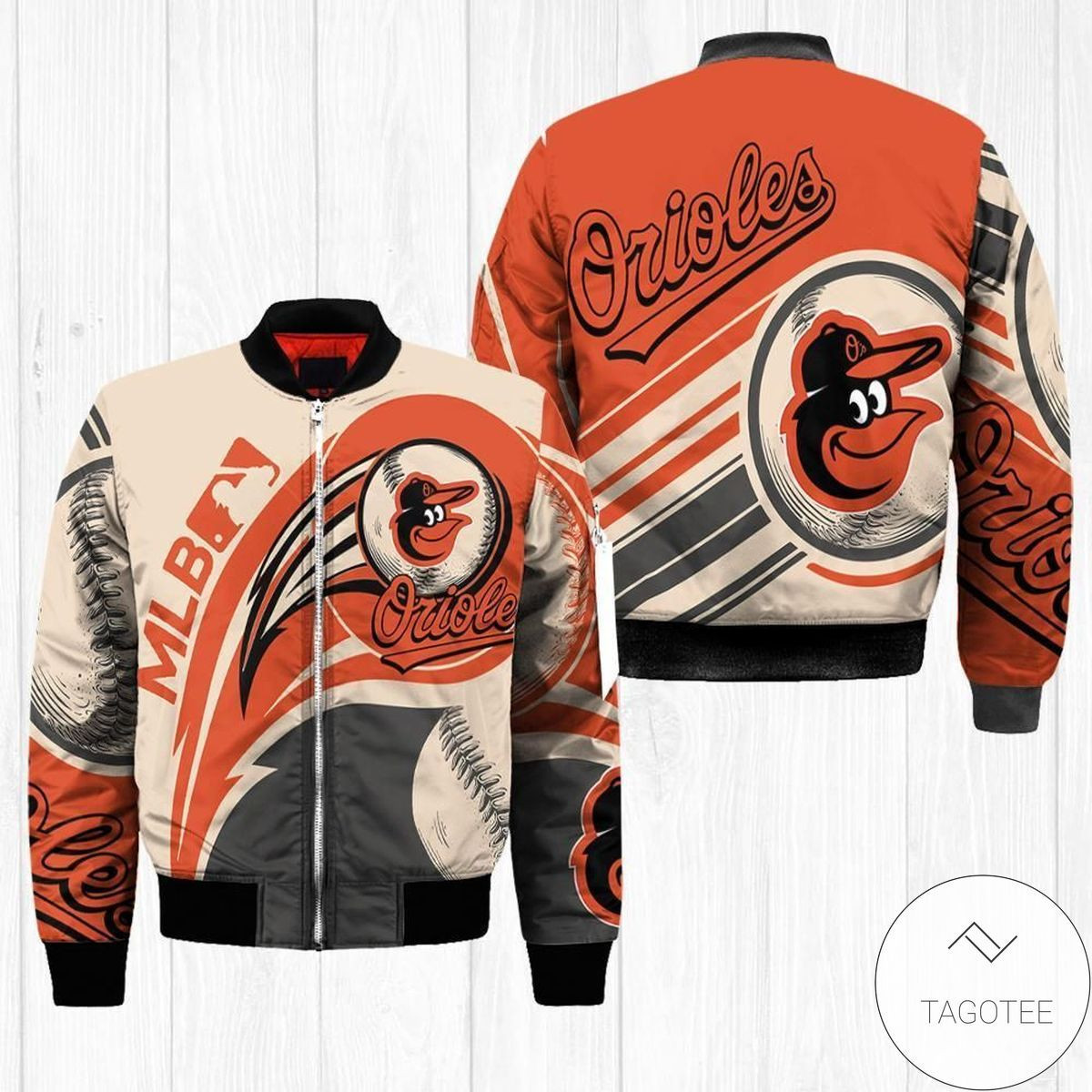 Baltimore Orioles Bomber Jacket | MLB Team Jacket for Men & Women | Baseball Fan Gift