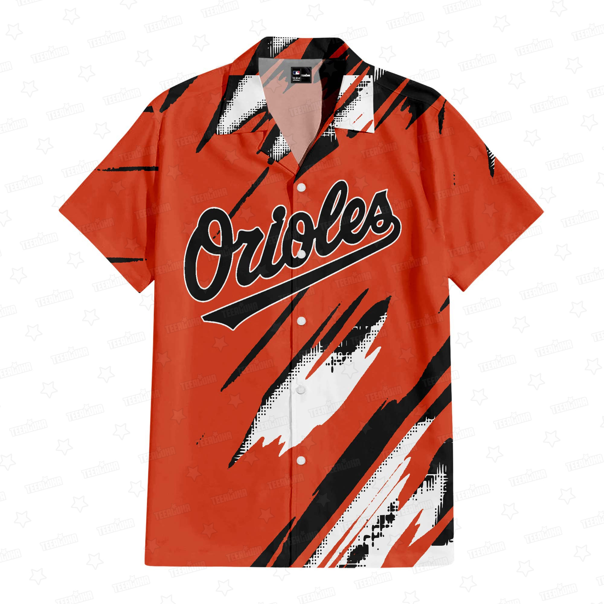 Baltimore Orioles Clawed Fury Aloha Hawaiian Shirt for Men & Women