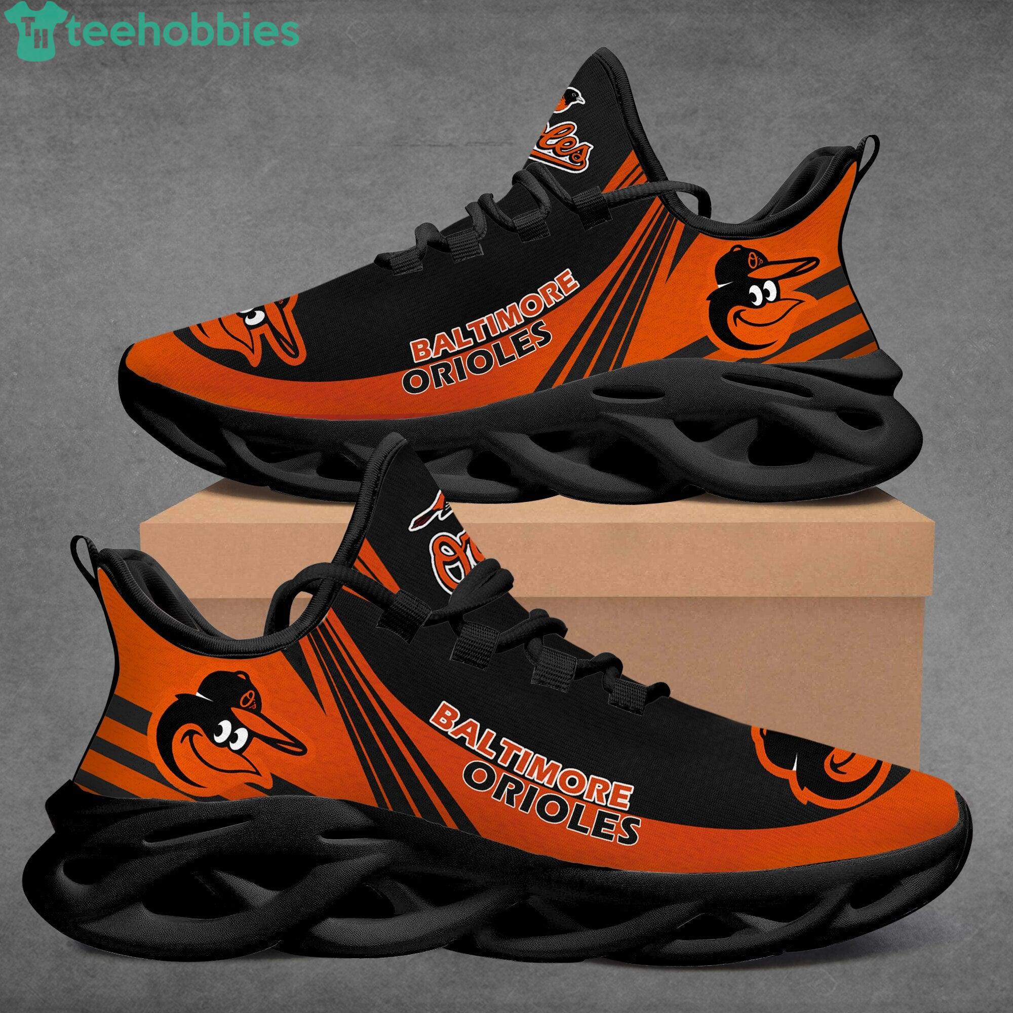 Baltimore Orioles Max Soul Shoes Sneakers for Men And Women – MLB Baseball Fan Shoes, Team Sneakers
