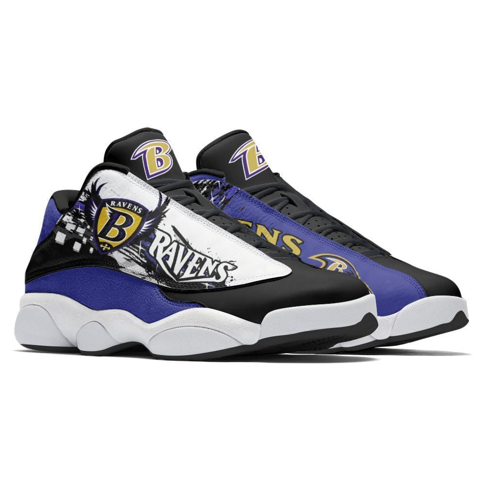 Baltimore Ravens NFL JD13 Sneakers Shoes for Men & Women | Custom Fan Gift