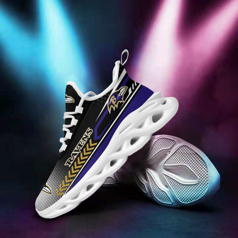 Baltimore Ravens NFL Max Soul Shoes Sneakers for Men And Women – NFL Football Fan Shoes, Team Sneakers - Image 3