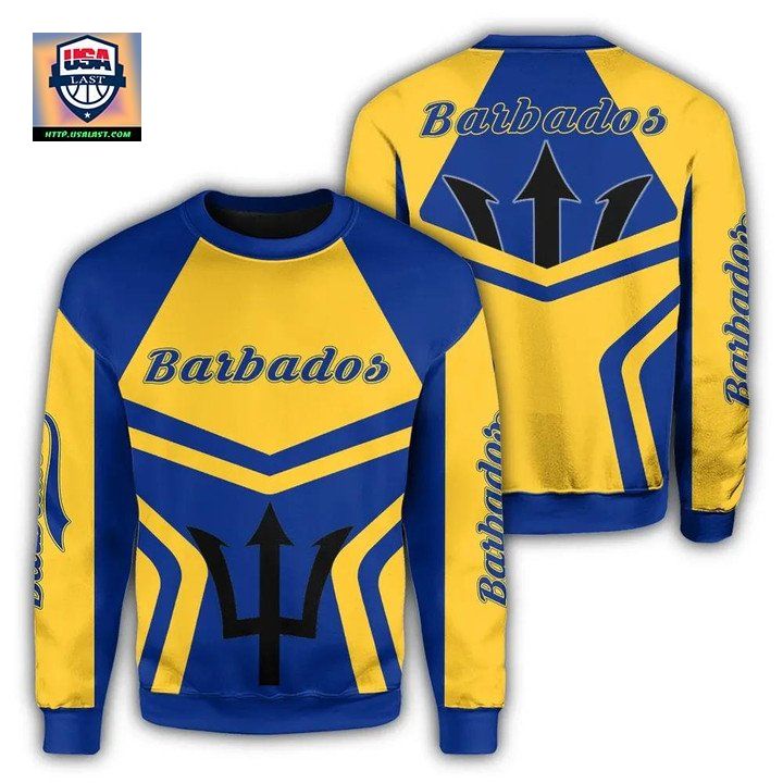 Barbados Coat Of Arms Sweater My Style J75