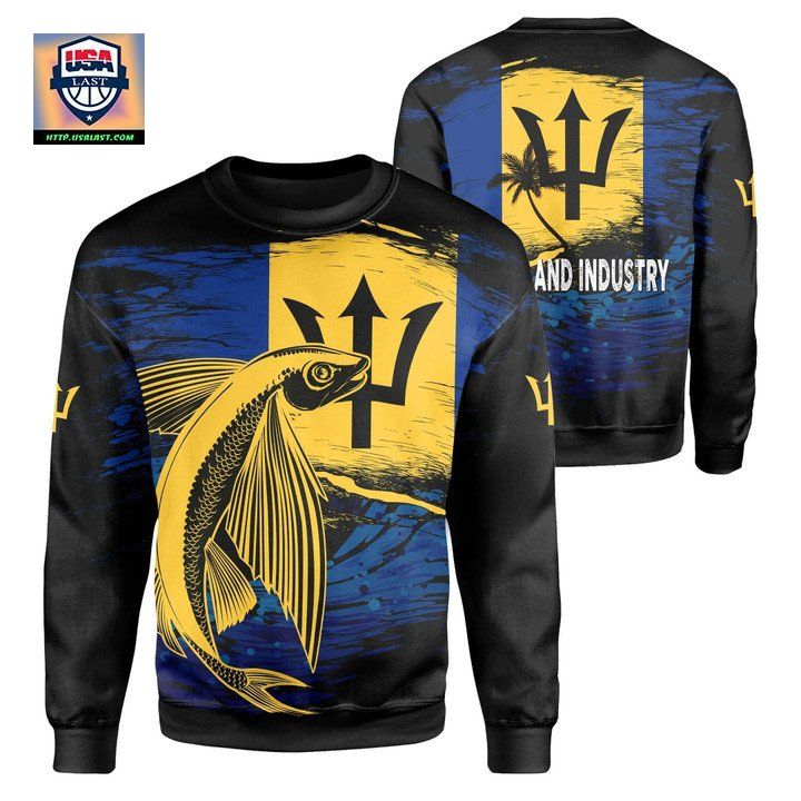 Barbados Sweater Flying Fish J0