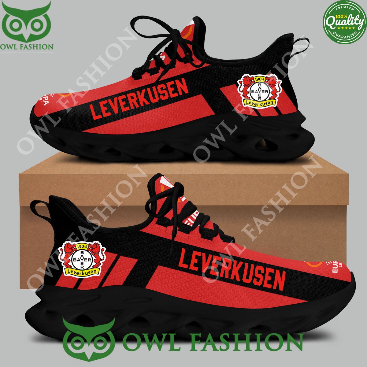 Bayer 04 Leverkusen Max Soul Shoes Sneakers for Men And Women – Casual Shoes, Streetwear Shoes