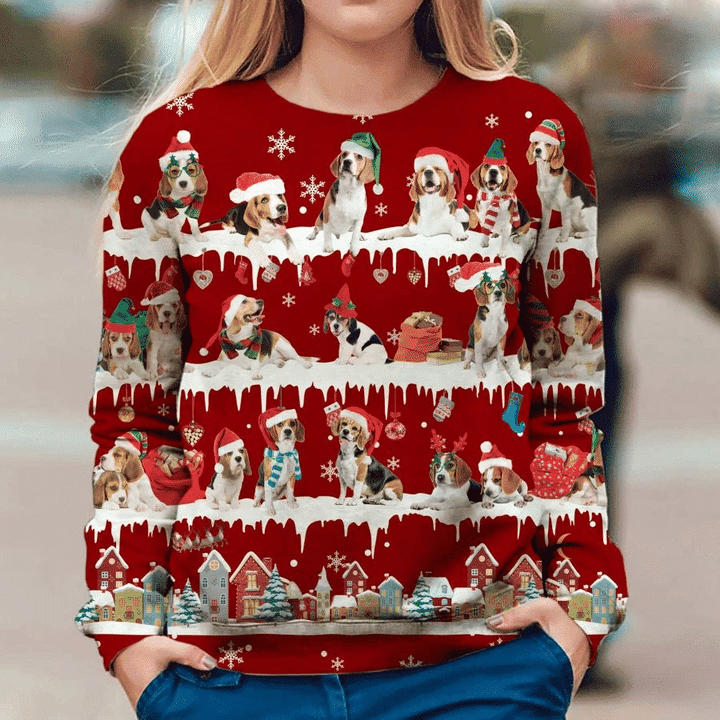 Beagle Christmas Ugly Christmas Sweater,