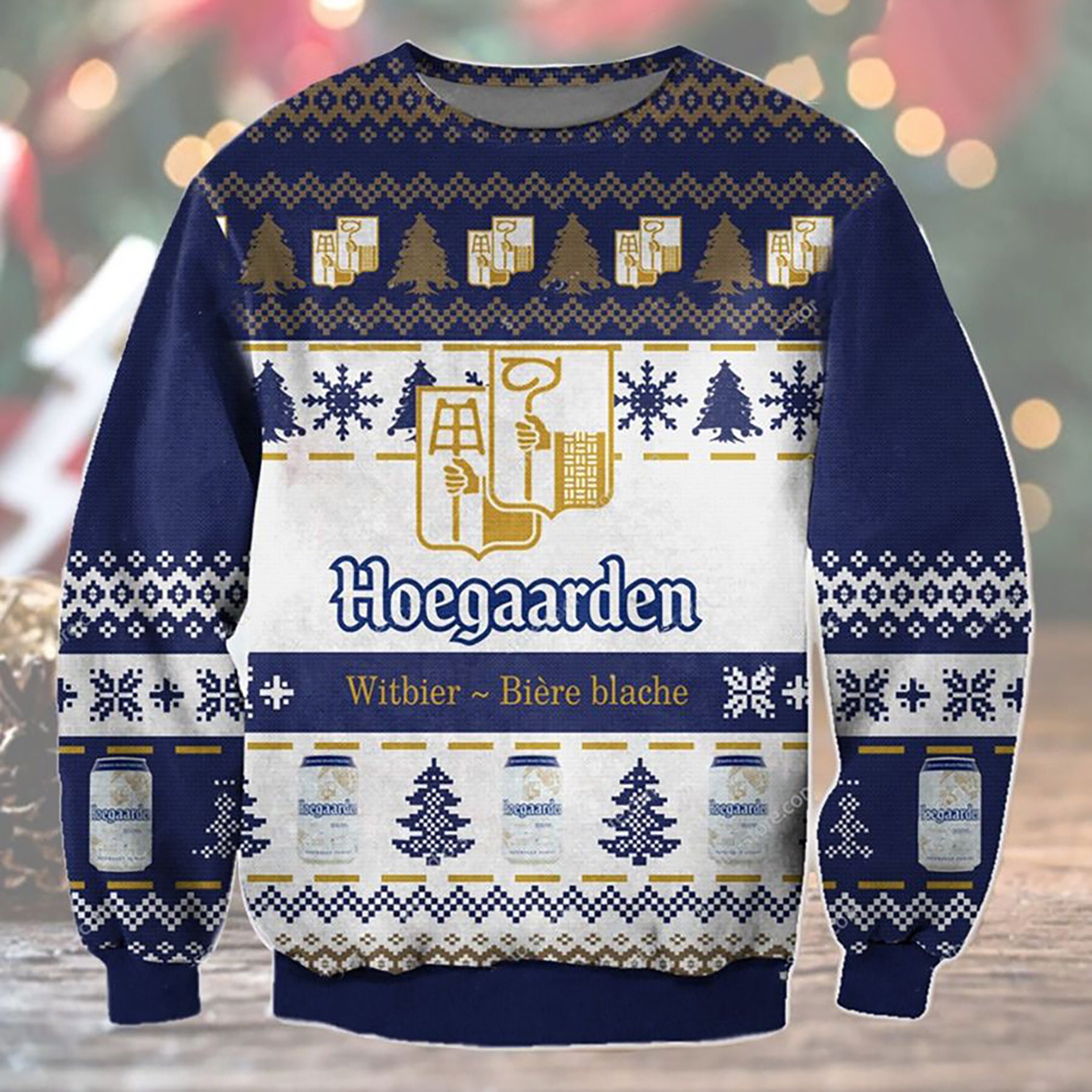 Belgian Hoegaarden Ugly Christmas Sweater