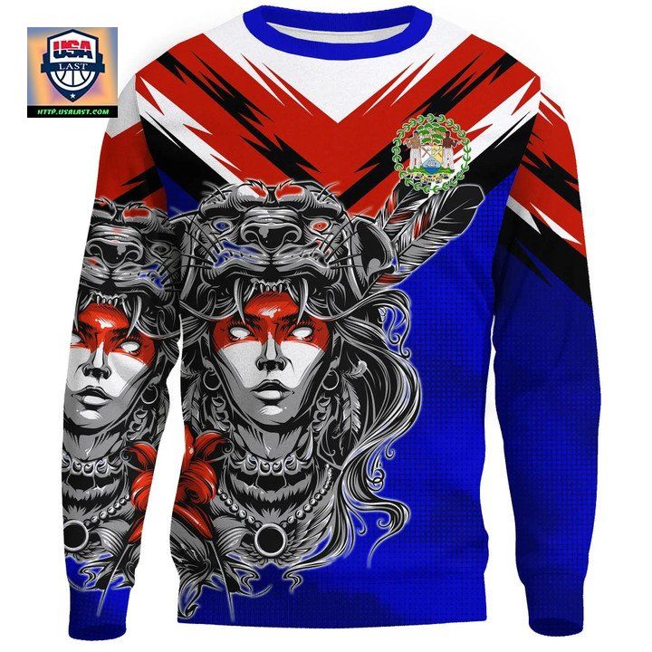 Belize Jaguar Warrior Sweater Special