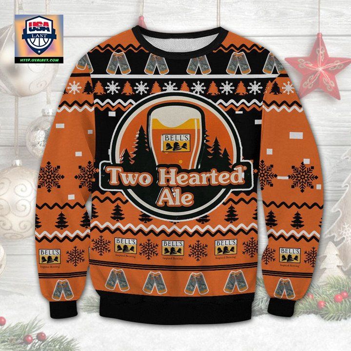 Bell s Two Hearted Ale Ugly Christmas Sweater