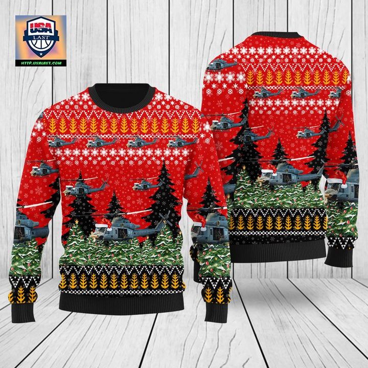 Bell UH-1Y Venom Christmas Sweater 3D