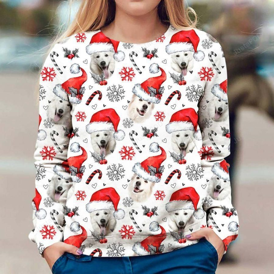 Berger Blanc Suisse Christmas Ugly Christmas Sweater, Perfect Holiday Gift
