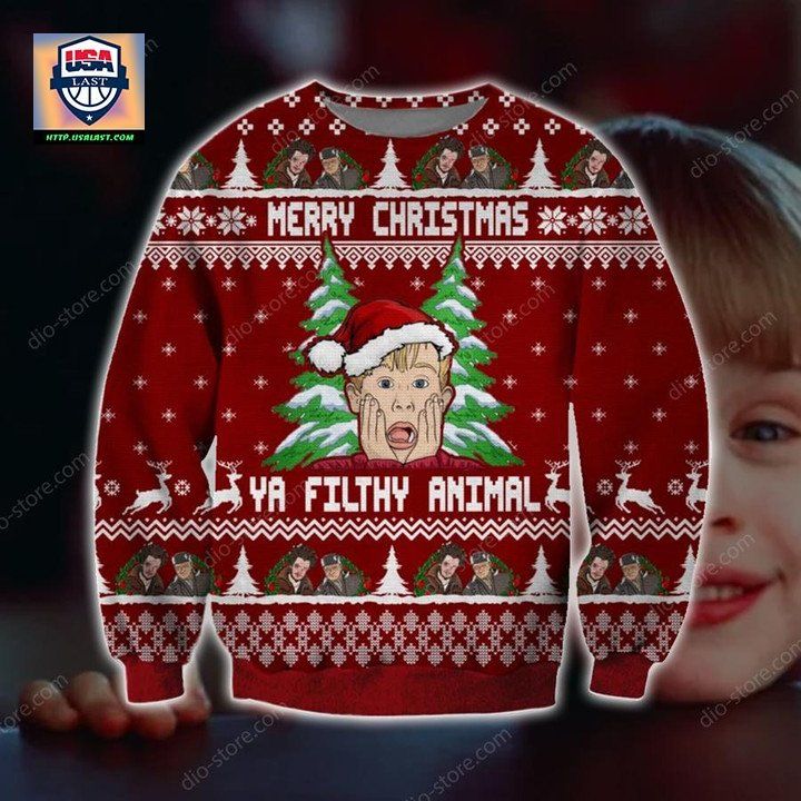 Best Ya Filthy Animal Printed Sweater