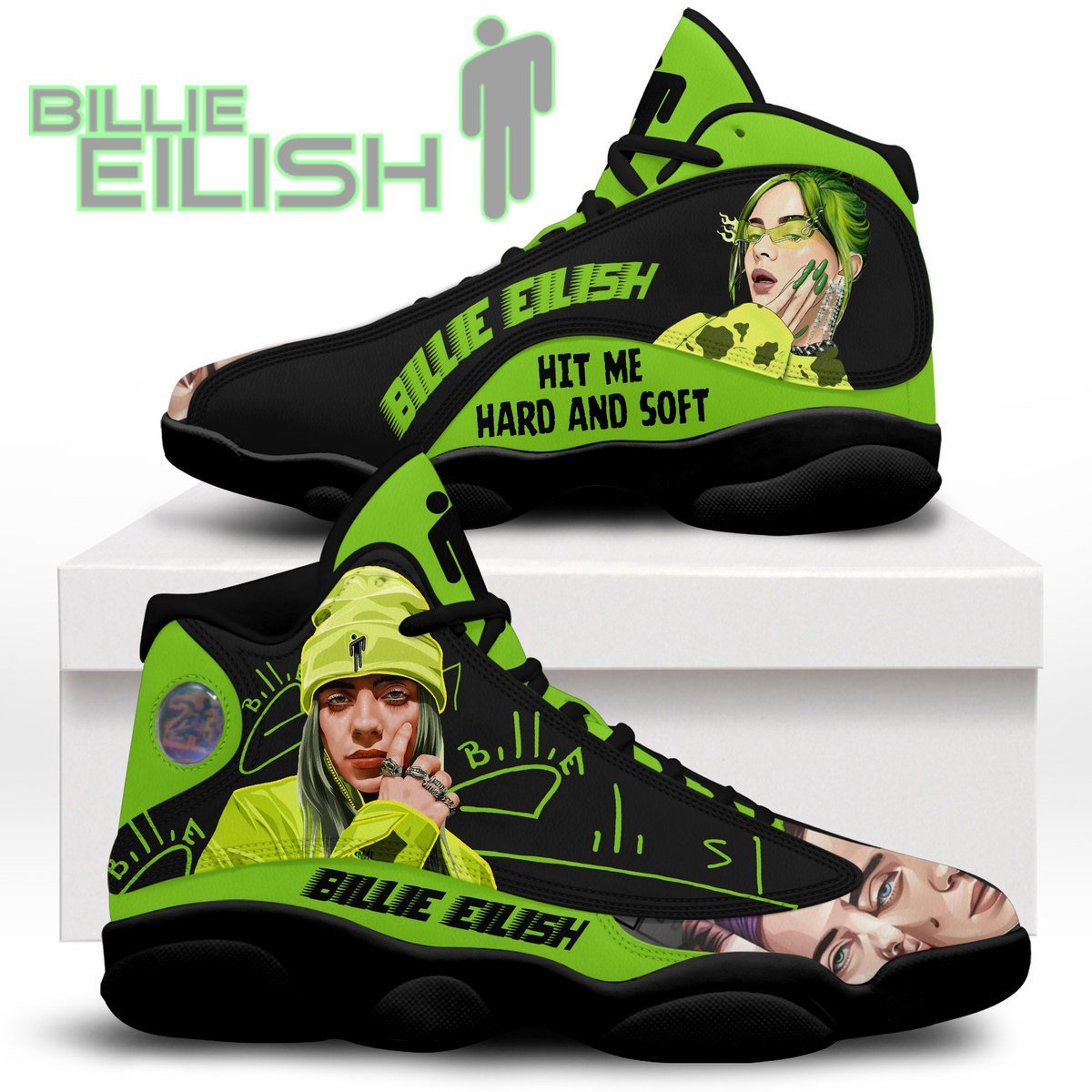 Billie Eilish JD13 Sneakers Shoes for Men & Women | Stylish Streetwear Shoes