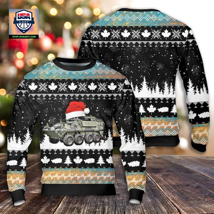 Bison Tank Canadian Army AOP Sweater
