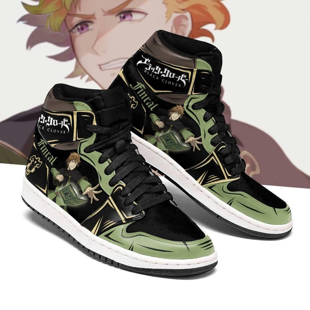 Black Bull Finral Black Clover Anime Shoes Sport Air Jd Sneakers
