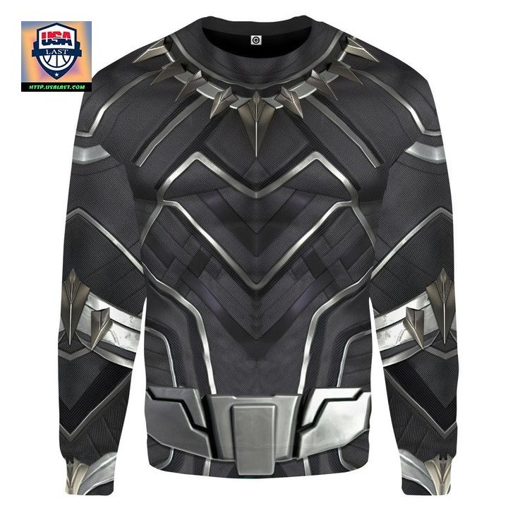 Black Panther Costume Custom Sweater Apparel