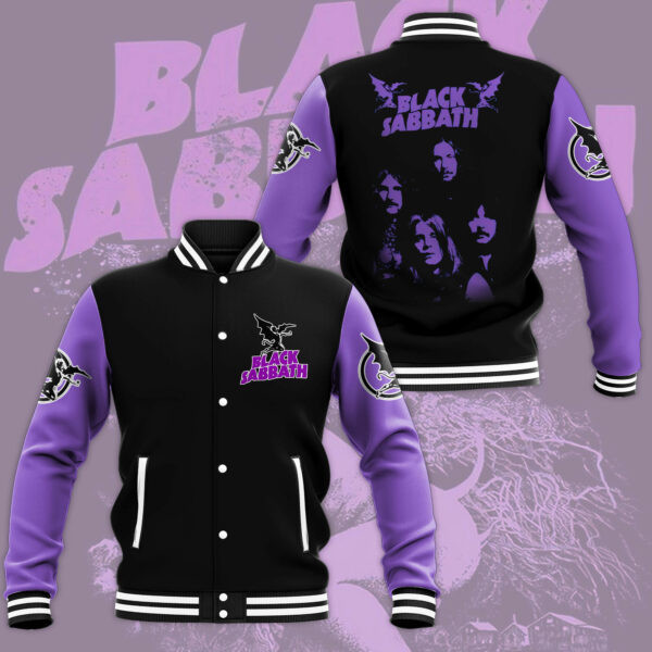 Black Sabbath Fashion Baseball Jacket for Men & Women | Music Band Fan Gift