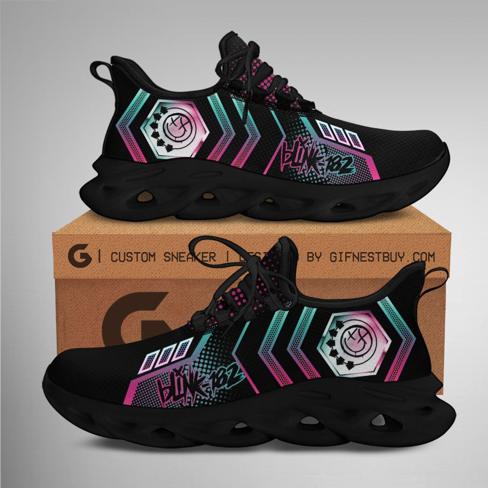 Blink 182 Max Soul Shoes Sneakers for Men And Women – Pop Punk Fan Shoes, Team Sneakers