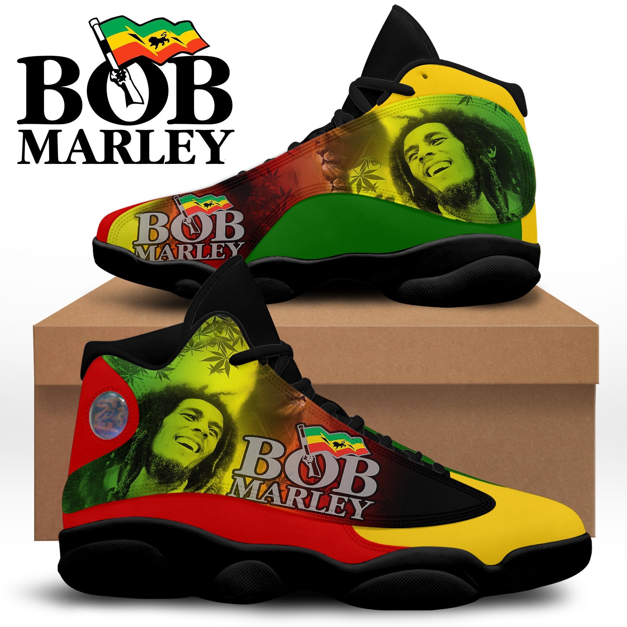 Bob Marley JD13 Sneakers Shoes for Men & Women | Stylish Streetwear Shoes