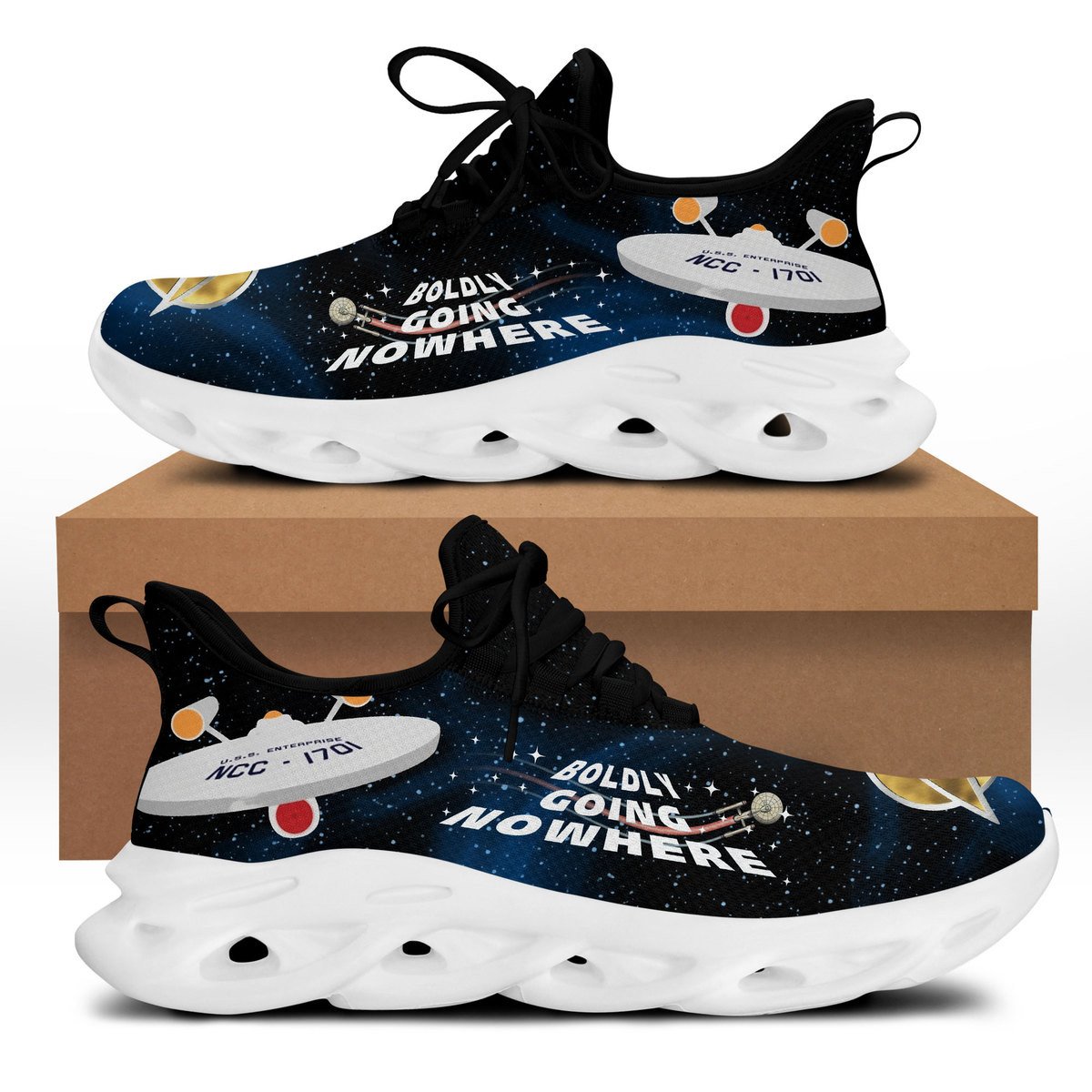 Boldly Going Nowhere Max Soul Shoes Sneakers for Men And Women – Casual Shoes, Streetwear Shoes