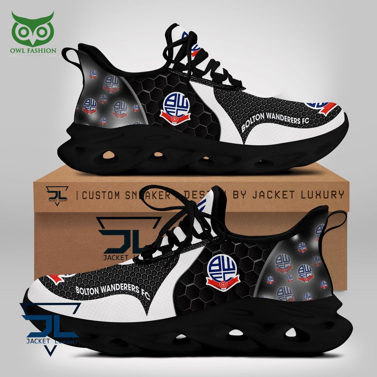 Bolton Wanderers Max Soul Shoes Sneakers for Men And Women – Casual Shoes, Streetwear Shoes - Image 4