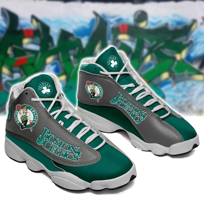 Boston Celtic Basket Ball Team Nba Team Jd13 Sneaker Shoes