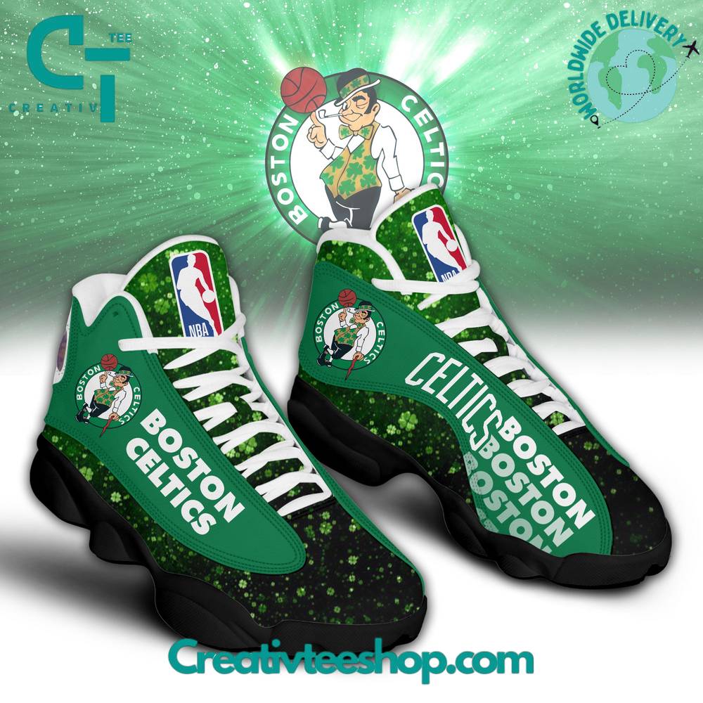 Boston Celtics JD13 Sneakers Shoes for Men & Women | Custom Fan Gift