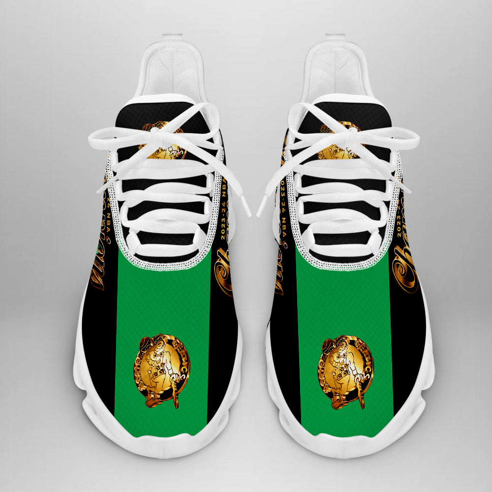 Boston Celtics Max Soul Shoes Sneakers for Men And Women – NBA Basketball Fan Shoes, Team Sneakers - Image 4