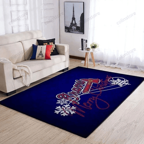 Boston Red Sox Living Room Area 3D Rectangle Area Rug – Full Print Carpet For Living Room & Bedroom Home Decor