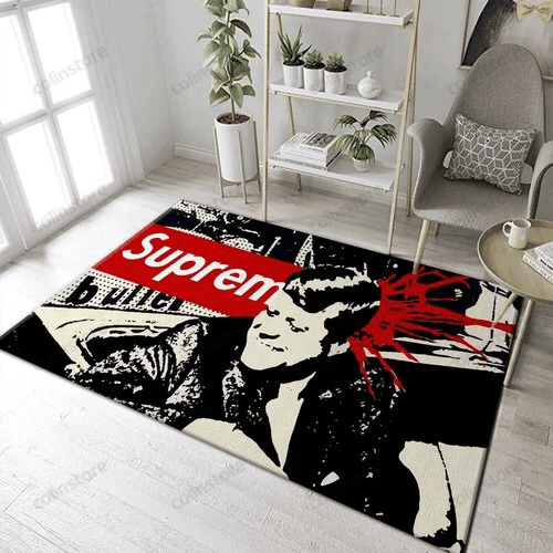Boston Red Sox Living Room Area 3D Rectangle Area Rug – Full Print Carpet For Living Room & Bedroom Home Decor