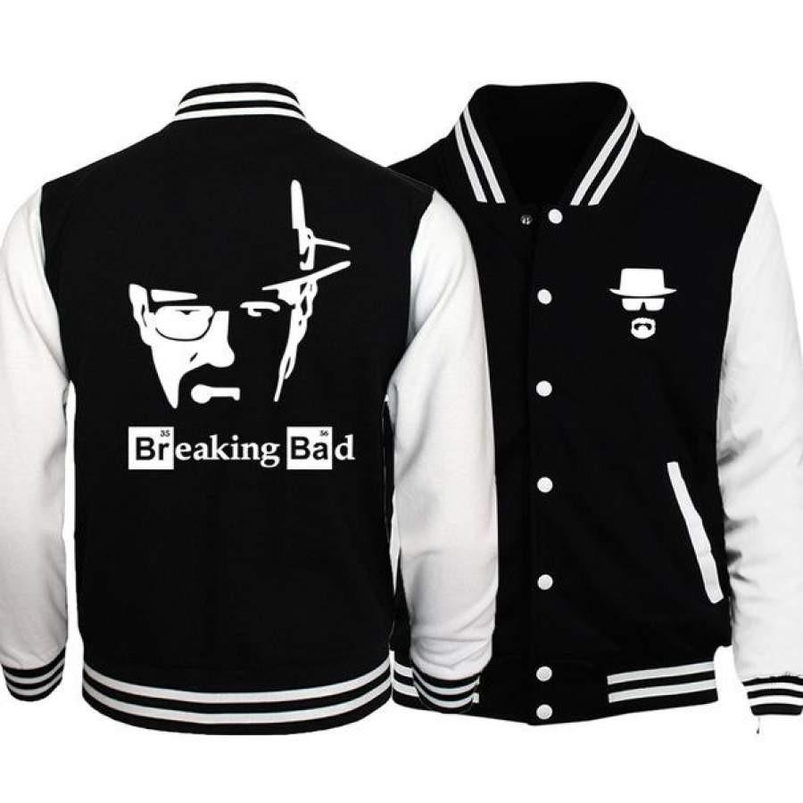 Breaking Bad TV Series Baseball Jacket for Men & Women | Movie Fan Gift