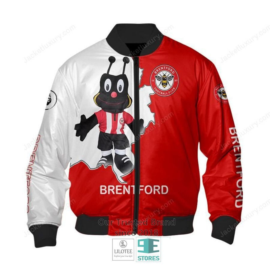 Brentford FC Bomber Jacket | Automotive Jacket for Men & Women | Car Fan Gift