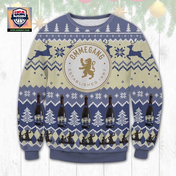 Brewery Ommegang Ugly Christmas Sweater