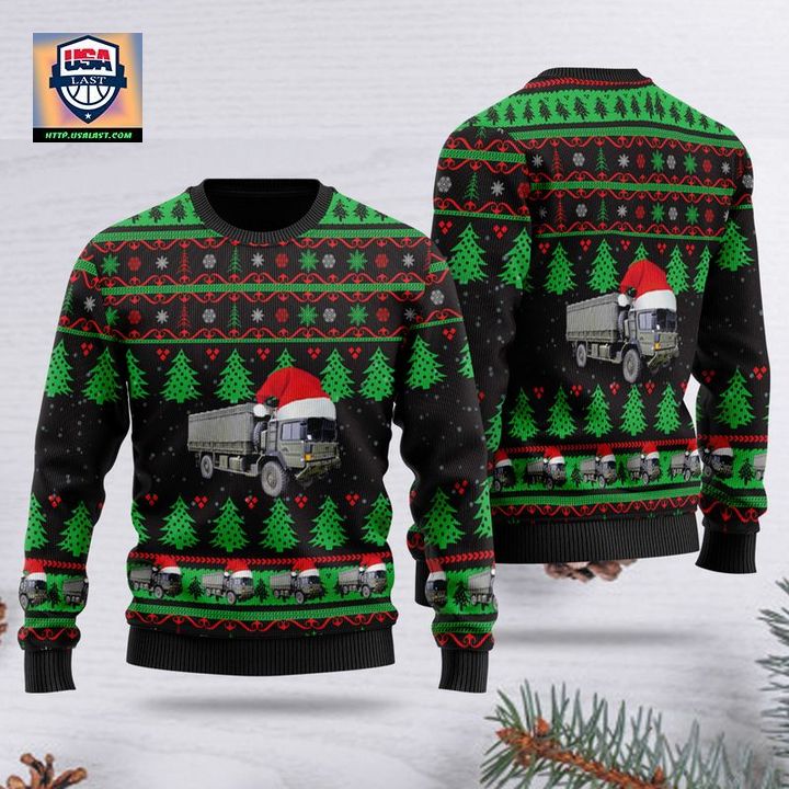 British Army MAN SV Support Vehicle 3D Sweater